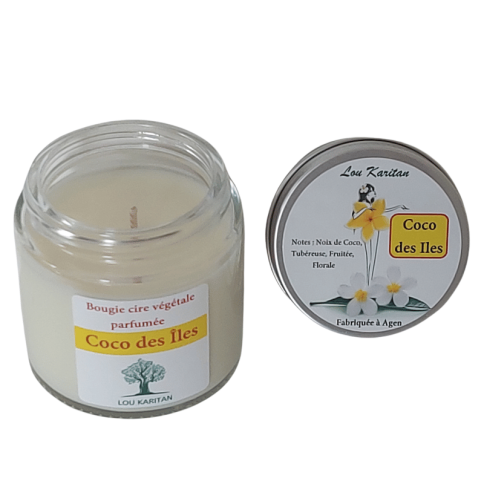Bougie Coco des ïles 75 g Bougie Coco des ïles 75 g