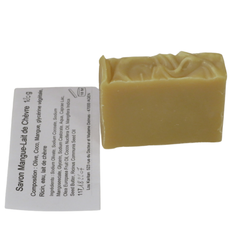 Savon Mangue Lait de Chèvre Savon Mangue Lait de Chèvre