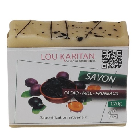 Savon Cacao miel Pruneaux Savon Cacao miel Pruneaux