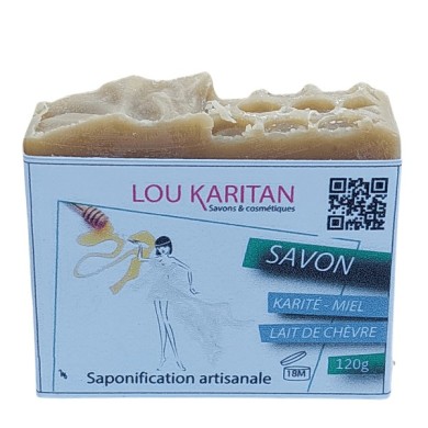 Savon Karité Miel Lait de Chèvre