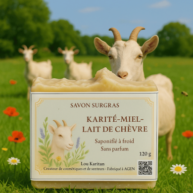 Karité Miel Lait de Chèvre