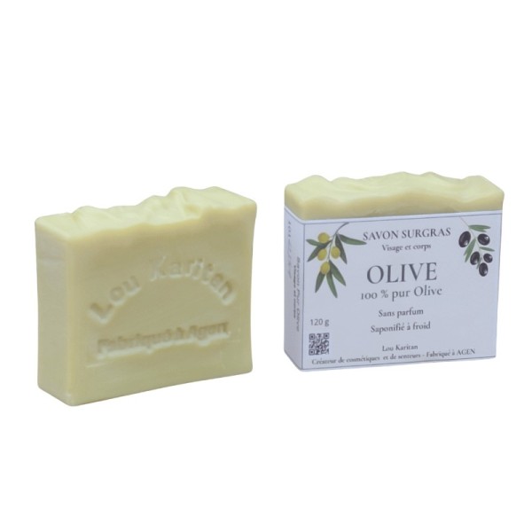 Savon Olive (avec emballage et sans emballage)