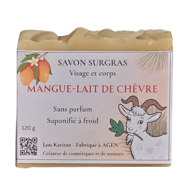 Savon Mangue Lait de Chèvre