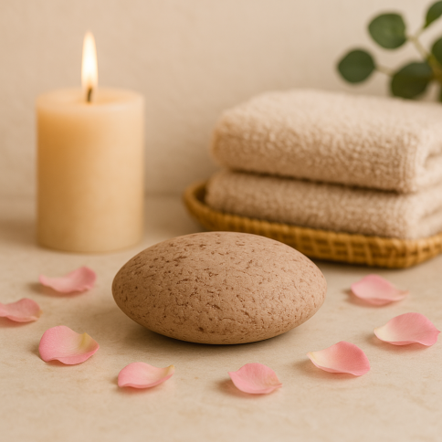 Image galet de gommage