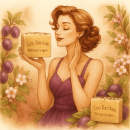 Image savon Cacao-Miel-Pruneaux