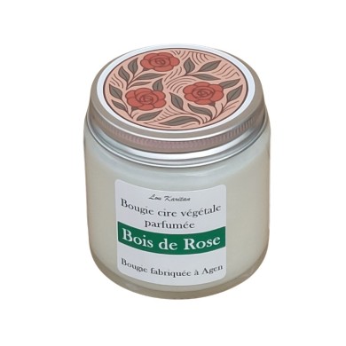Bougie Bois de Rose