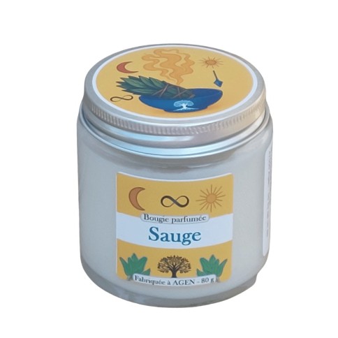 Bougie parfumée Sauge