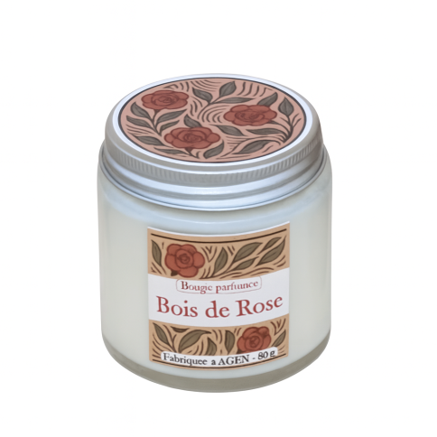 Bougie Bois de Rose