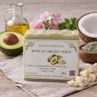 Savon Avocat et Argile verte