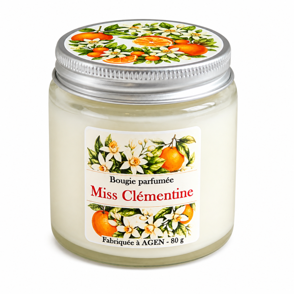 Bougie Miss Clémentine