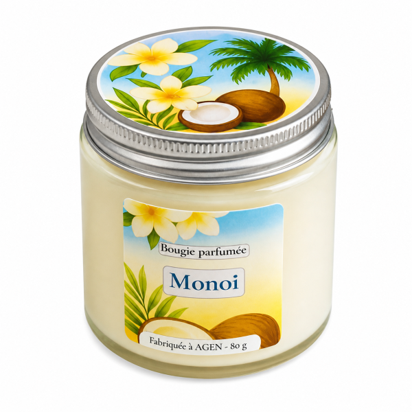 Bougie senteur Monoï