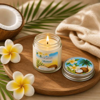 Bougie parfum Monoï