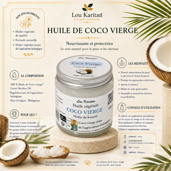 Huile de Coco vierge