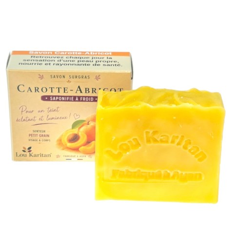 Savon Carotte Abricot avec boite