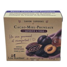 Savon Cacao Miel Pruneaux