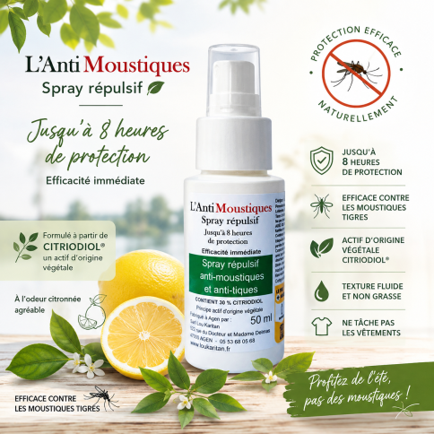 Répulsif anti-moustiques