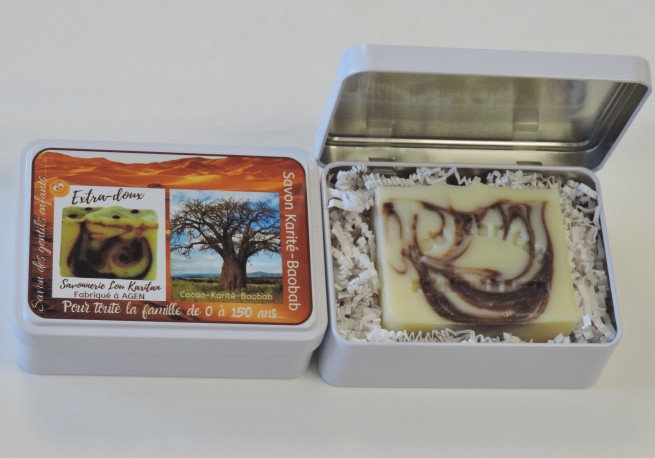 Coffret cadeau savon Karité-Baobab Coffret cadeau savon Karité-Baobab