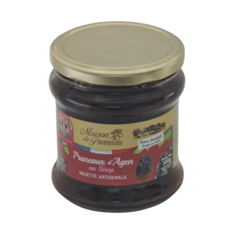 Bocal pruneaux d'Agen au sirop Bocal pruneaux d'Agen au sirop