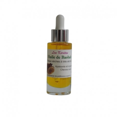 Huile végétale de baobab * Huile végétale de baobab *