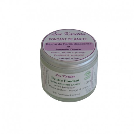Fondant de Karité-Amande Douce Bio Fondant de Karité-Amande Douce Bio
